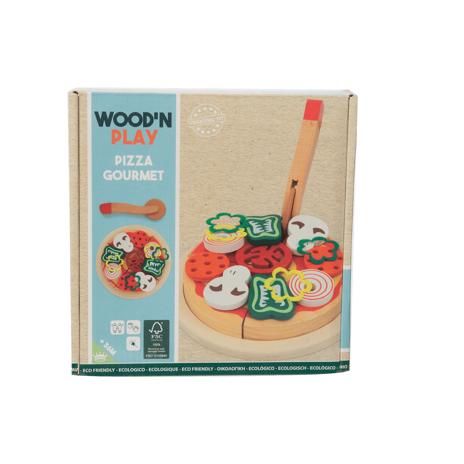 Pizza gourmet - WOOD 'N' PLAY