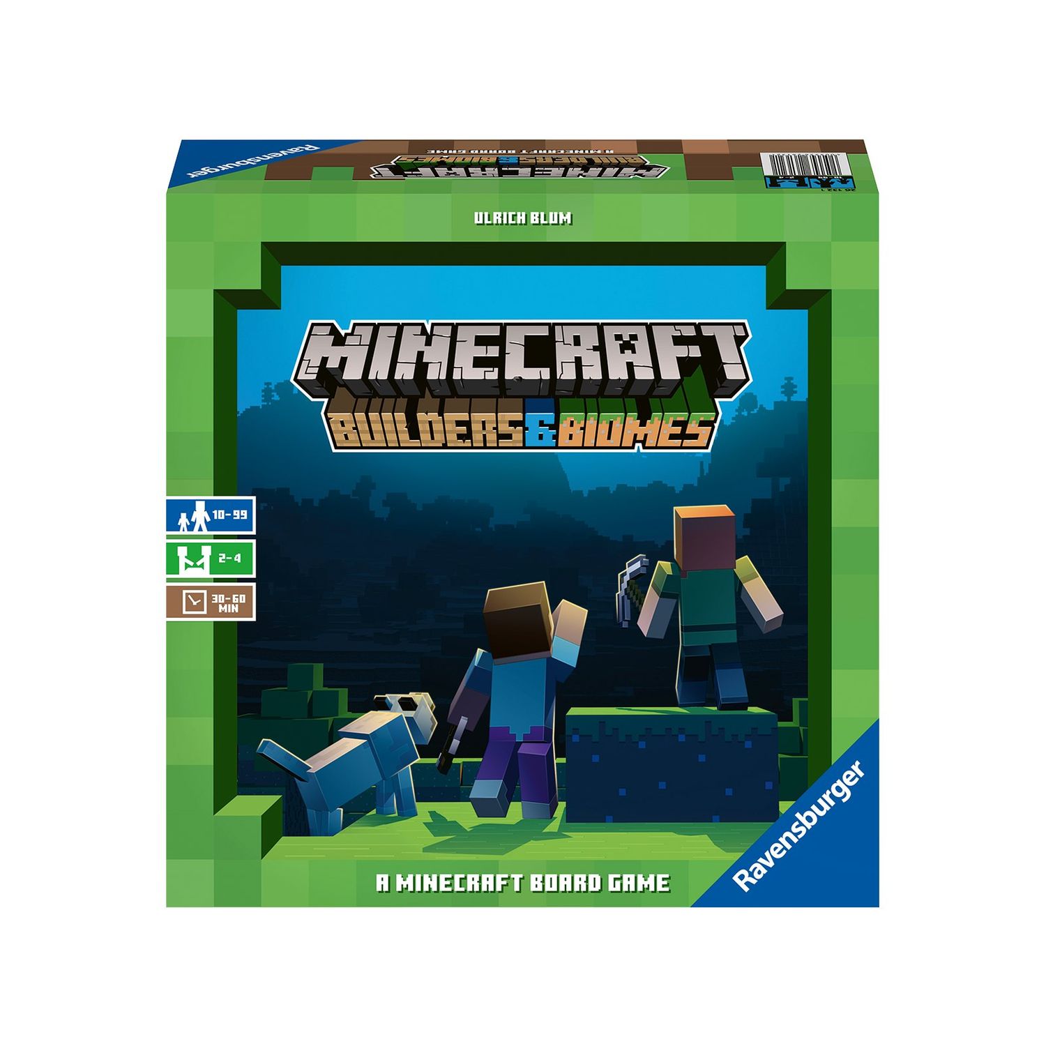 Ravensburger - minecraft builders & biomes, gioco da tavolo 2-4 giocatori, 10+ anni - MINECRAFT, RAVENSBURGER