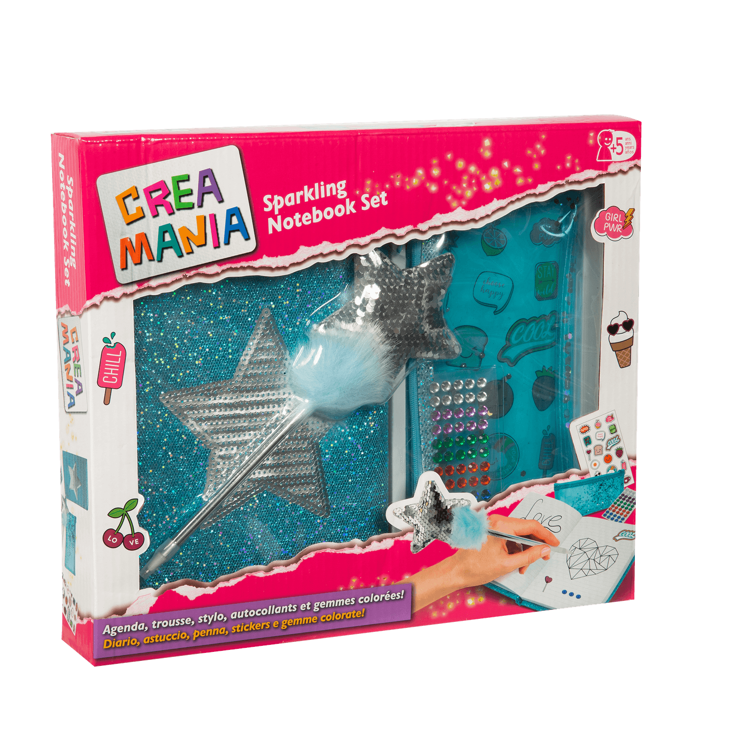 Diario scintillante - CREA MANIA