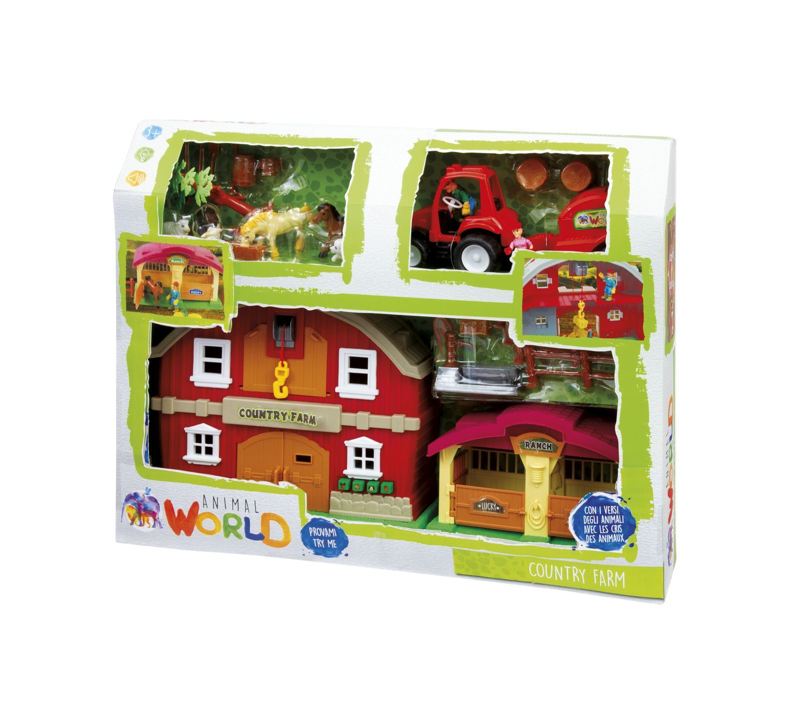 Mega set fattoria - ANIMAL WORLD