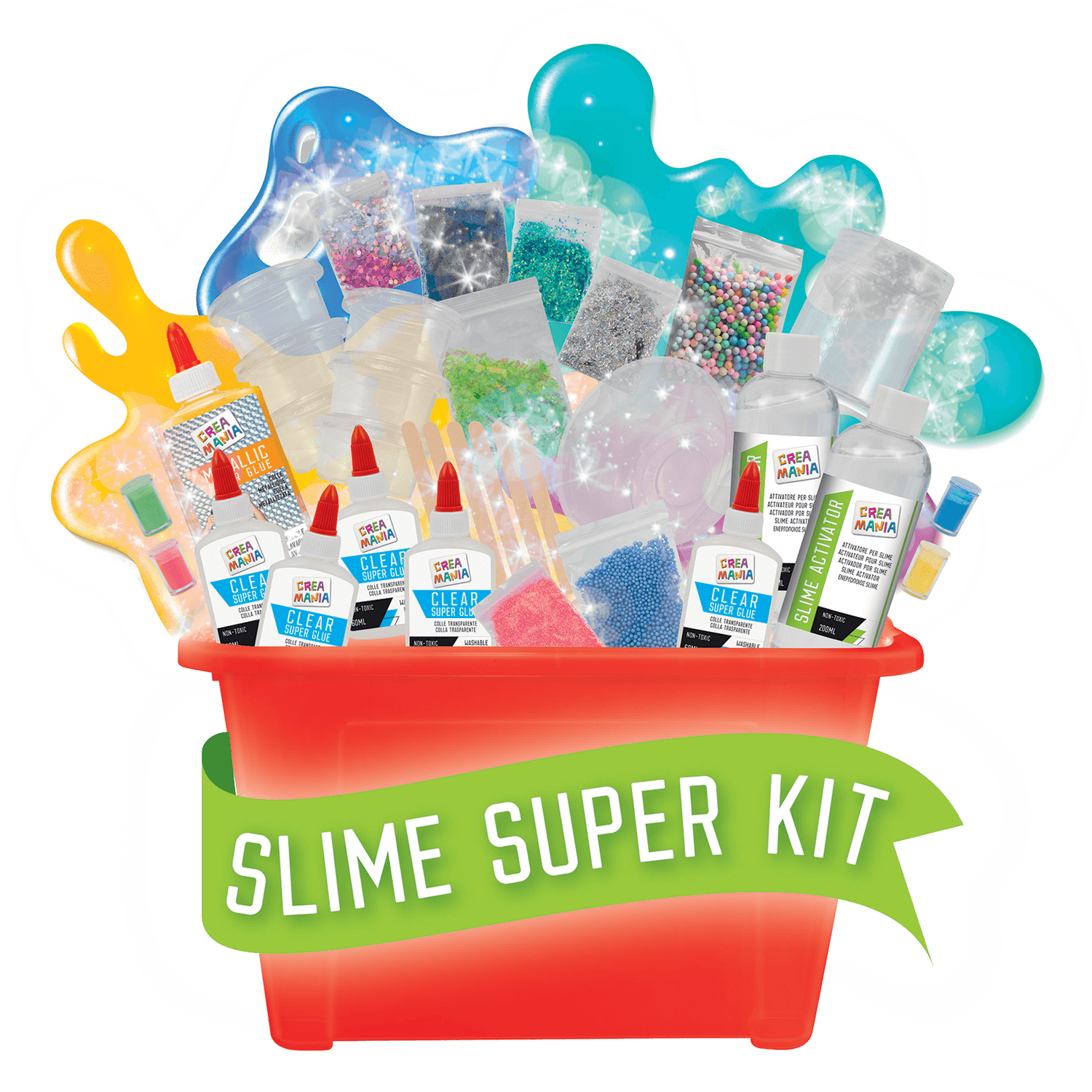 Slime super kit - CREA MANIA