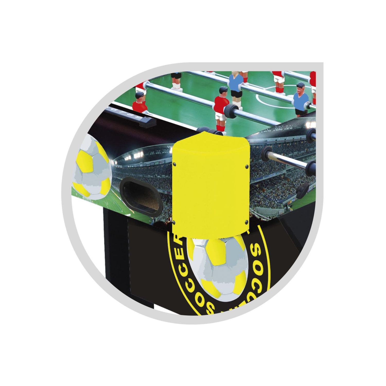 Calcetto pieghevole salvaspazio - SUN&SPORT