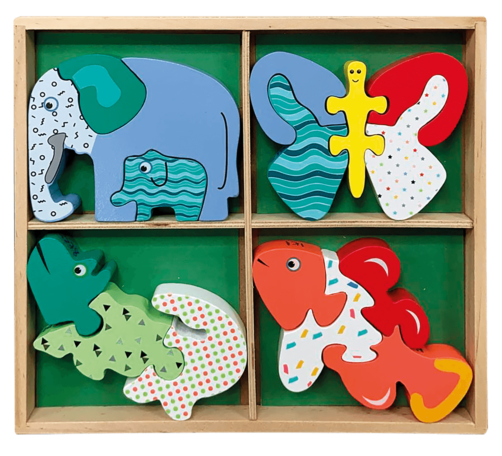 Funny puzzle - WOOD 'N' PLAY