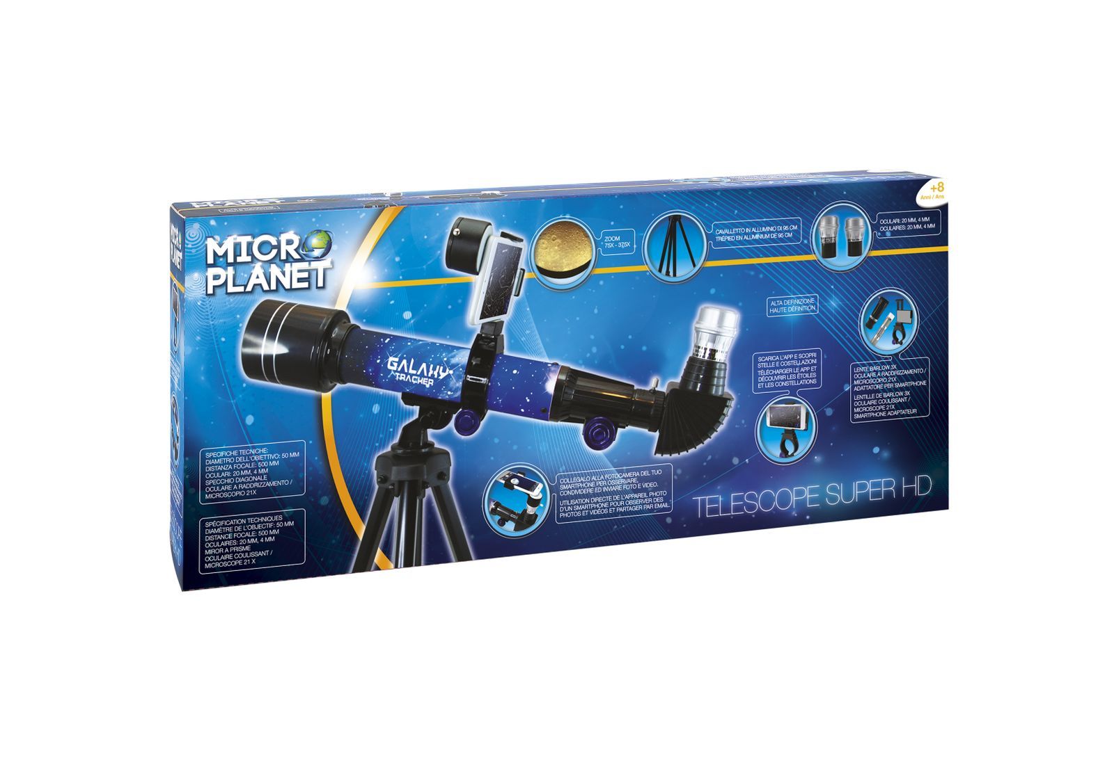 Telescopio hd smart - MICRO PLANET, SUPERSTAR