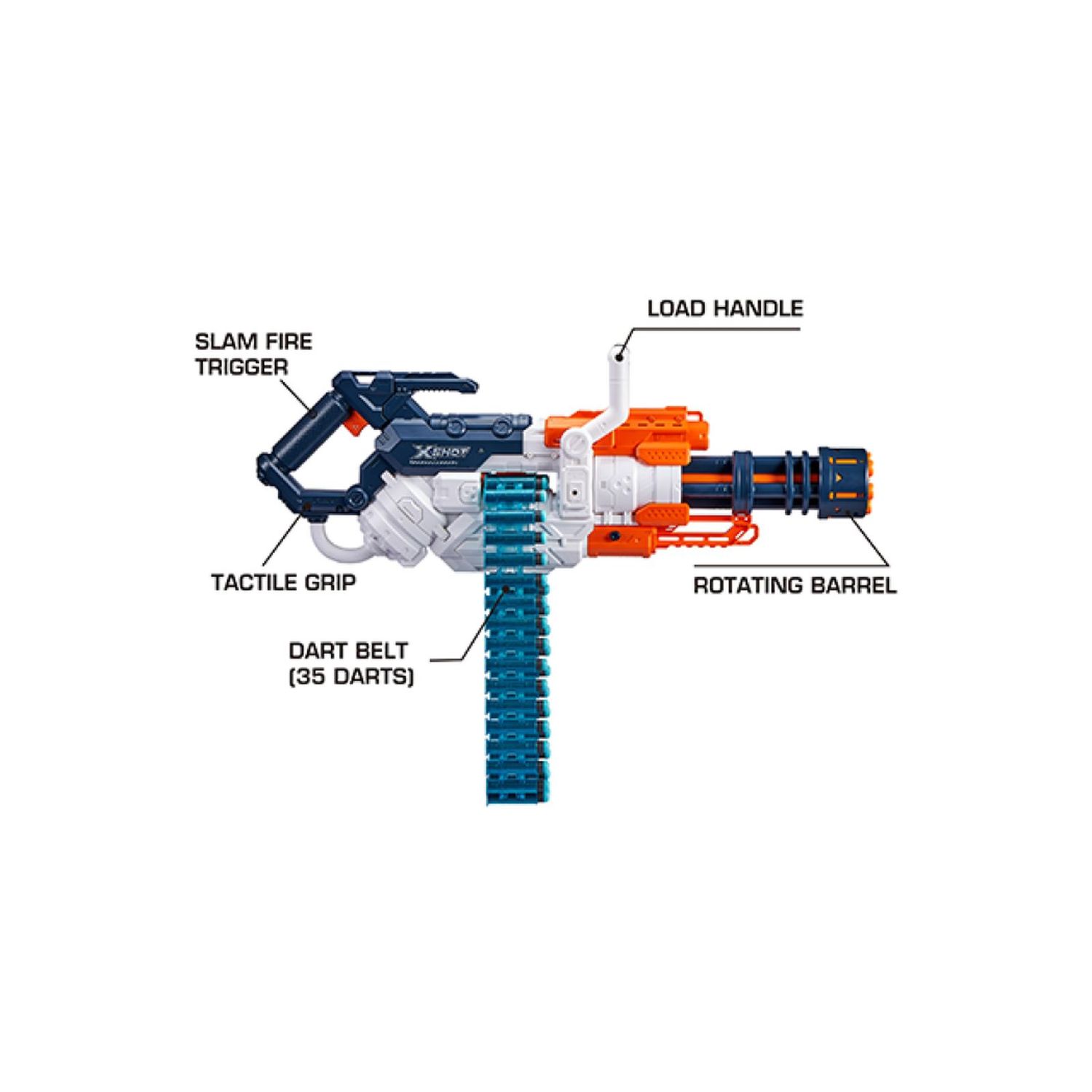 Fucile x-shot crusher - SUPERSTAR