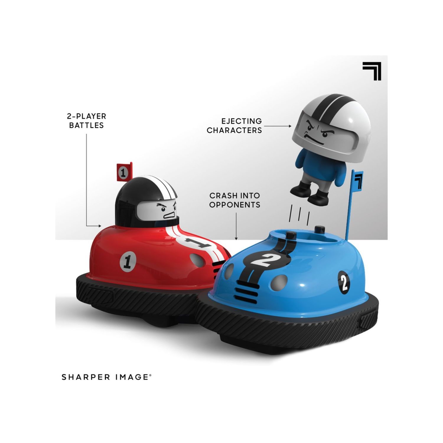 Sharper image - pack con due macchine radiocomandate speed bumper - Sharper Image