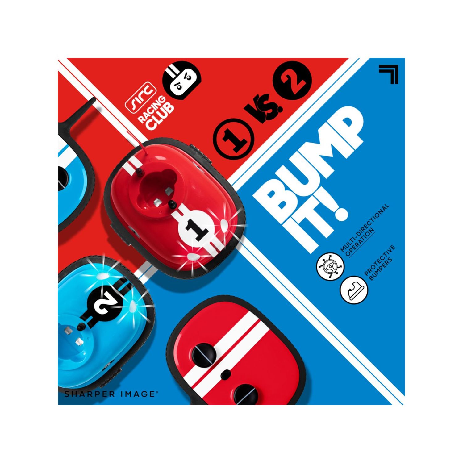 Sharper image - pack con due macchine radiocomandate speed bumper - Sharper Image