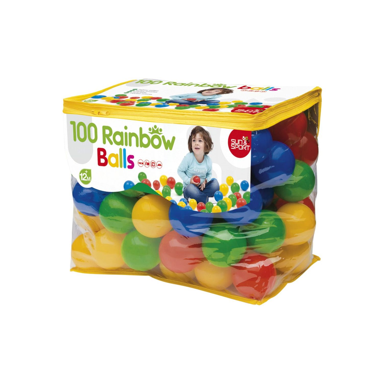 Sacca 100 palline - SUN&SPORT