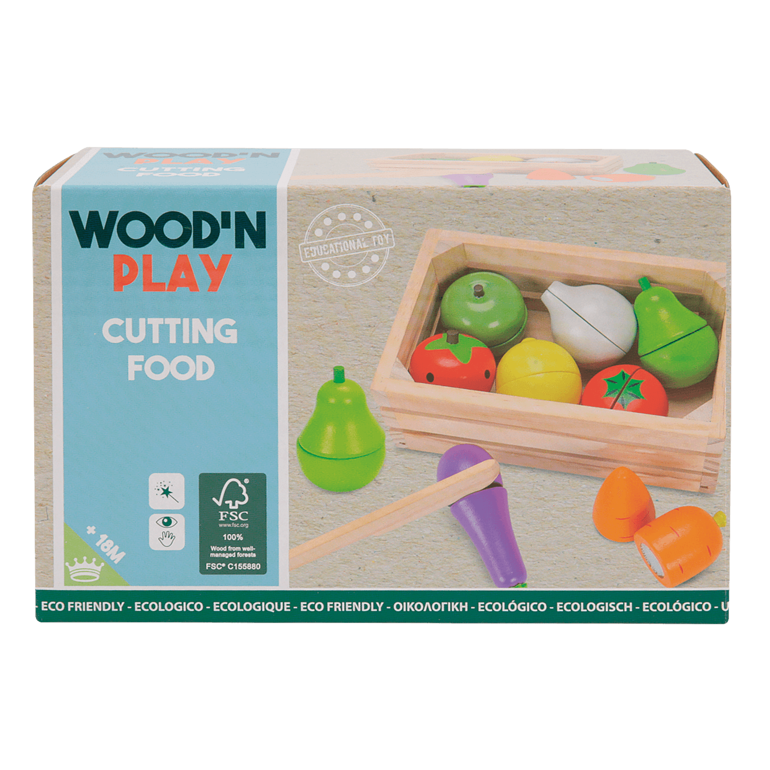 Frutta e verdura da tagliare - WOOD 'N' PLAY