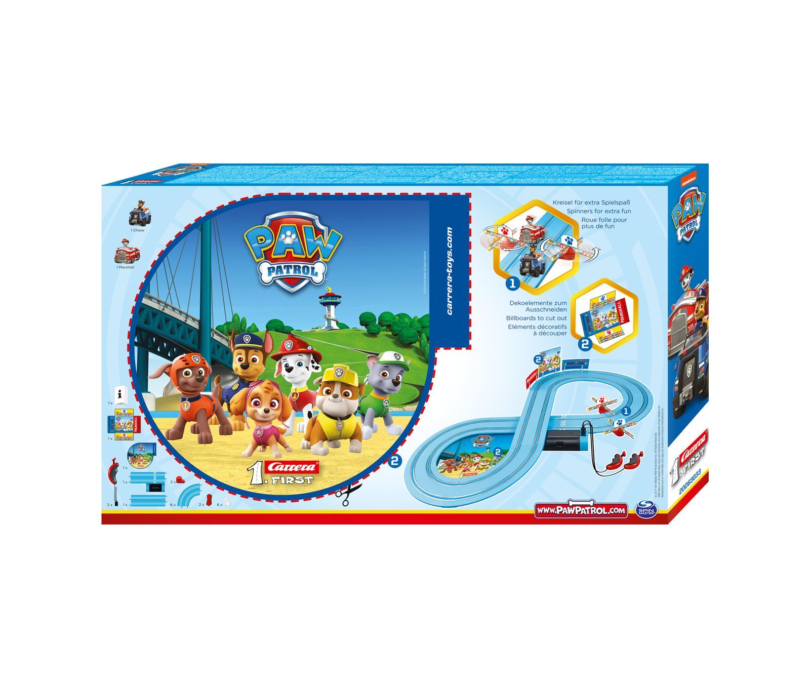 Pista a batteria - paw patrol - CARRERA, Paw Patrol