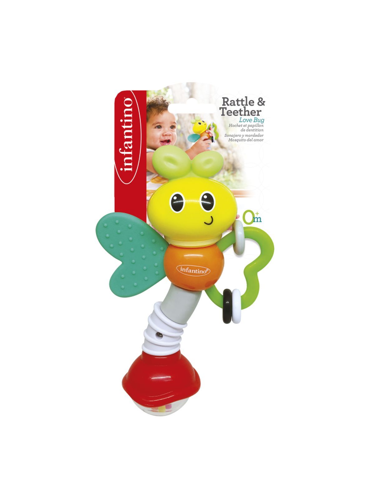 Sonaglio attività - love bug - INFANTINO