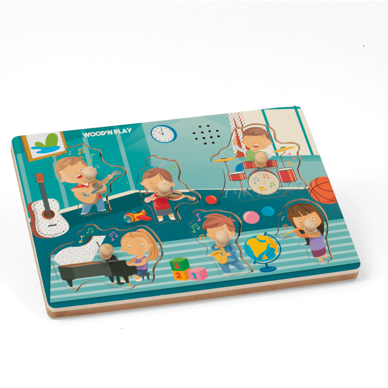 Puzzle sonoro - WOOD 'N' PLAY