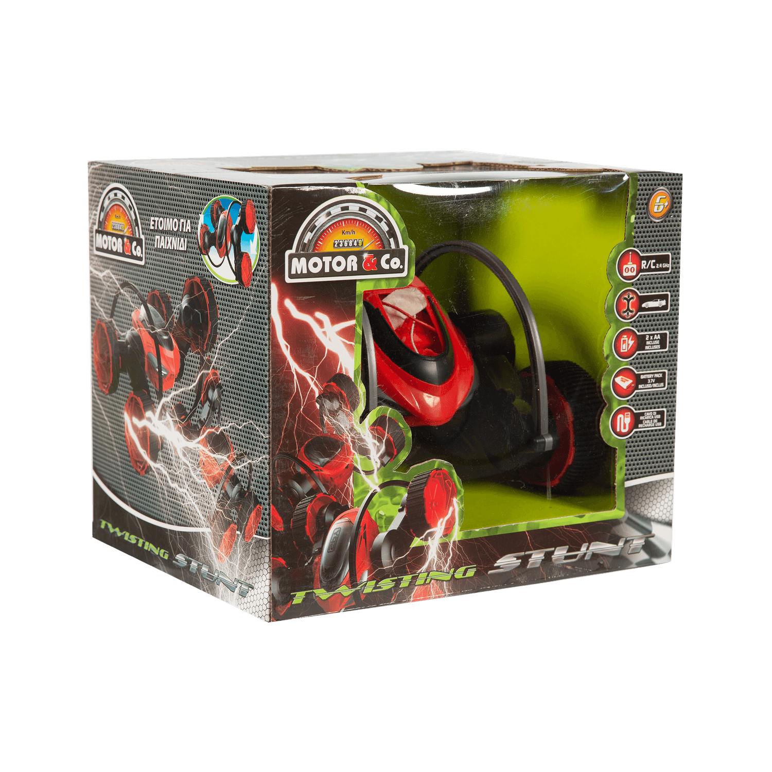 Auto r/c twisting stunt - MOTOR & CO.