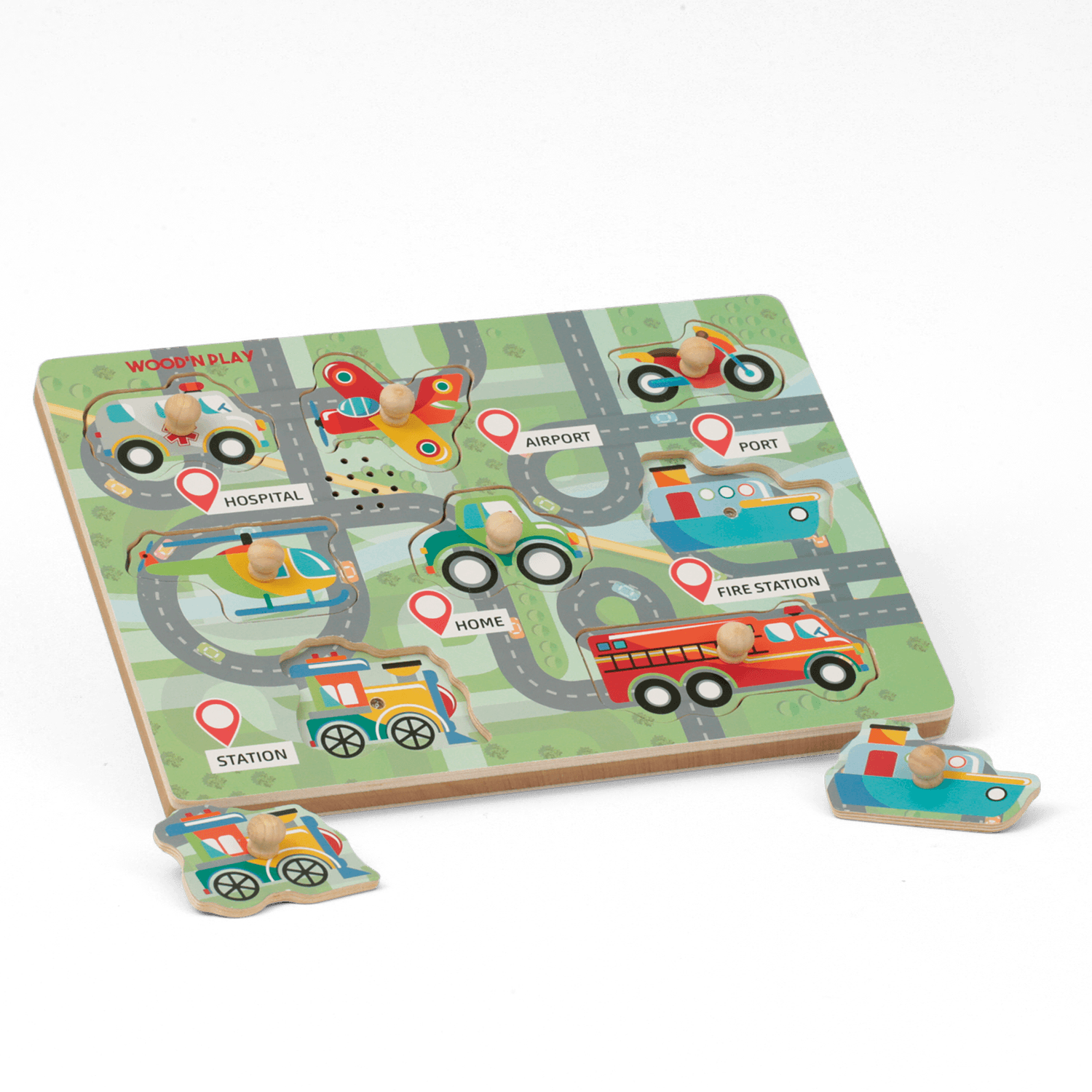 Puzzle sonoro - WOOD 'N' PLAY