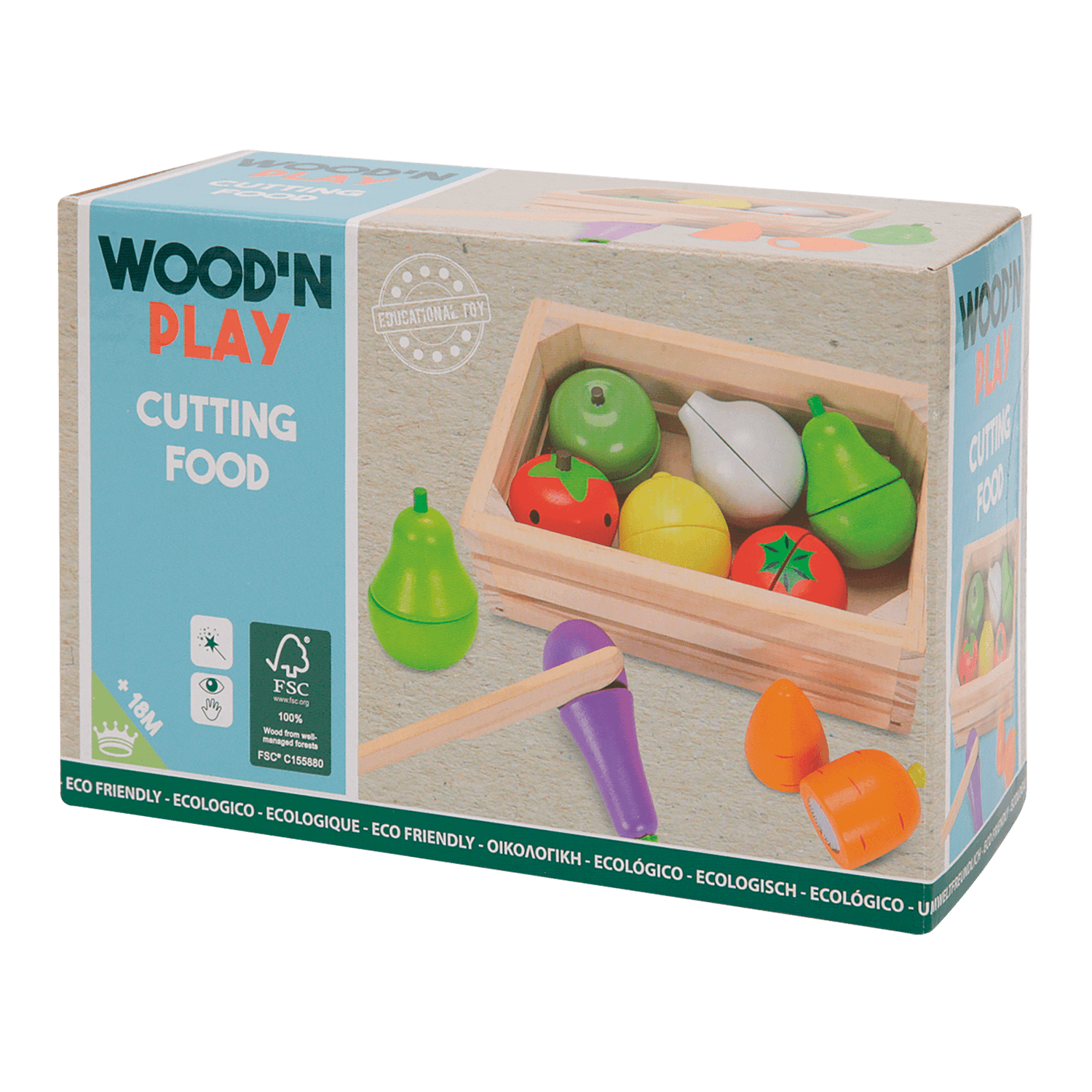 Frutta e verdura da tagliare - WOOD 'N' PLAY