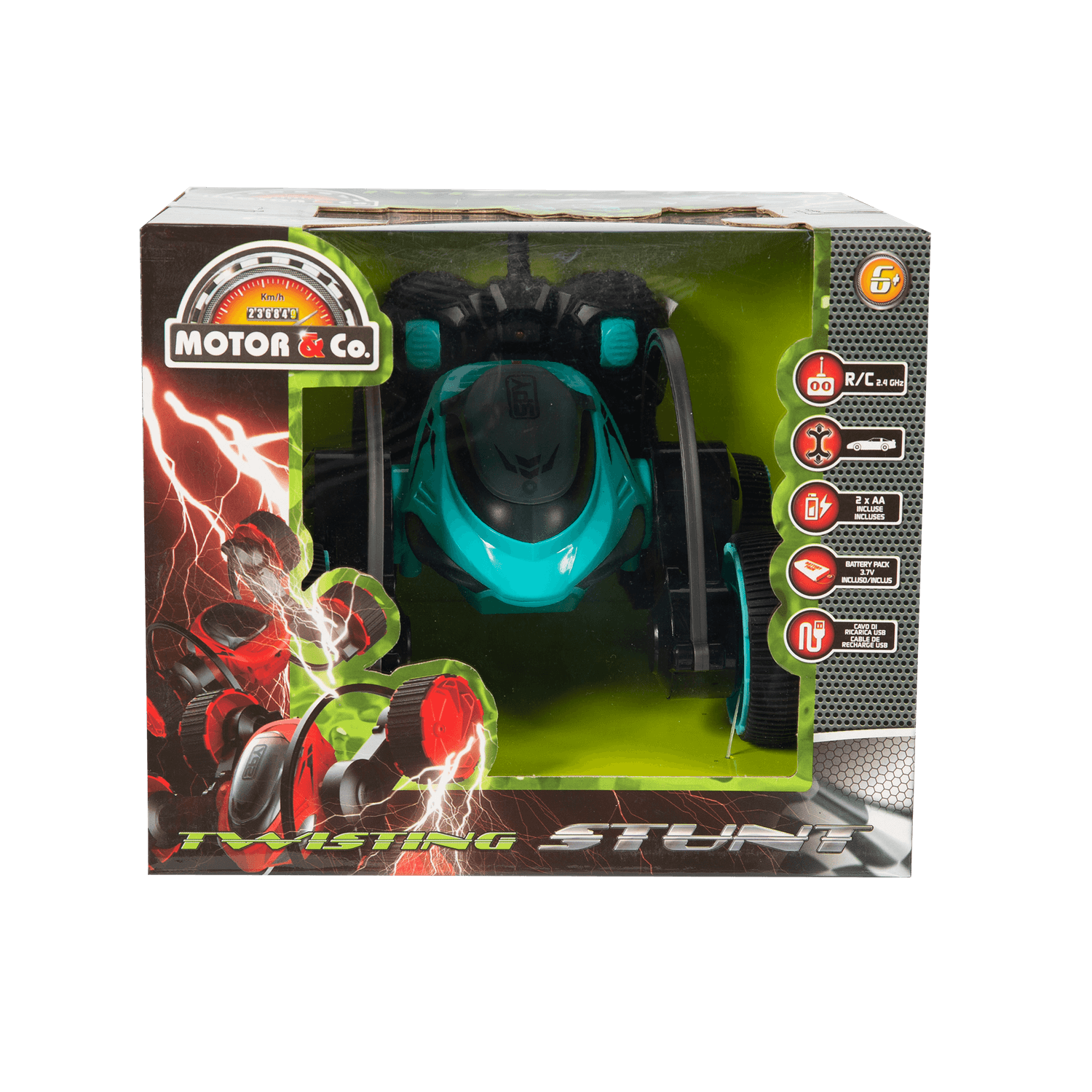 Auto r/c twisting stunt - MOTOR & CO.