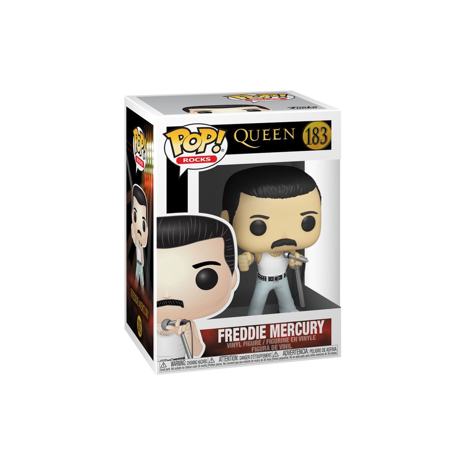 Pop rocks: queen- freddie mercury radio gaga 1985 - FUNKO POP!