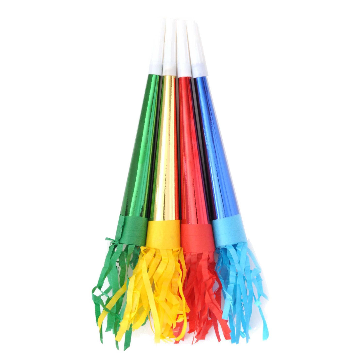 Confezione da 2 trombettine colorate in varie fantasie - ciao - CIAO