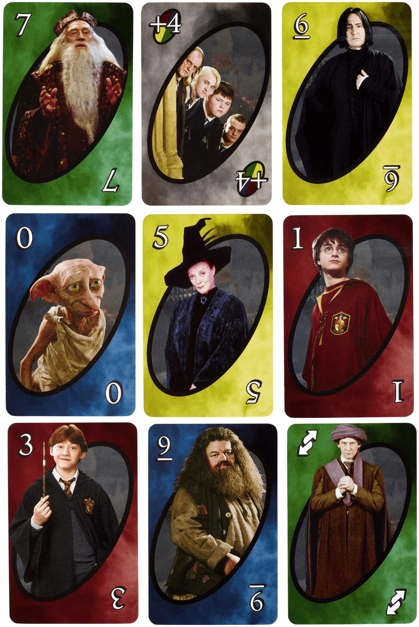 Uno versione harry potter, gioco di carte - Harry Potter, MATTEL GAMES, UNO