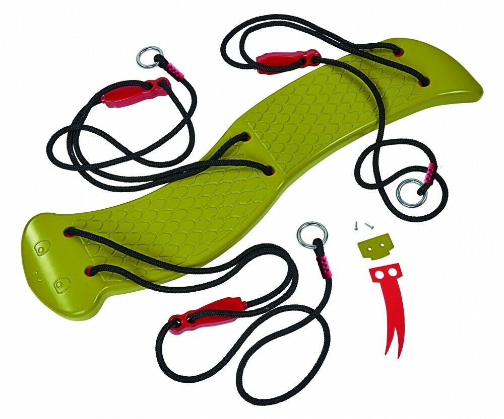 Big snake-swing seggiolino altalena 2 posti, in plastica, portata 50 kg, con corde regolabili in altezza, + 5 anni, 800056743 - SMOBY