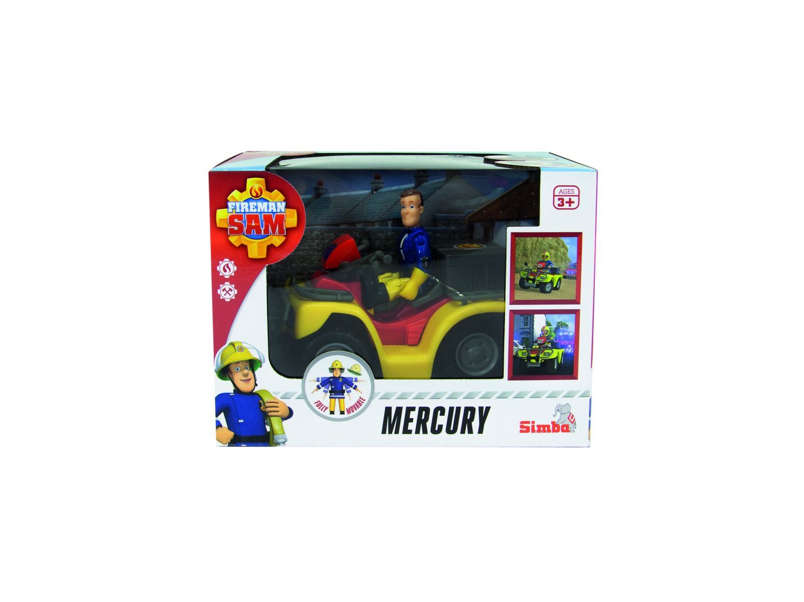 Simba - sam il pompiere, quad mercury, + 3 anni, 109257657038 - SAM IL POMPIERE