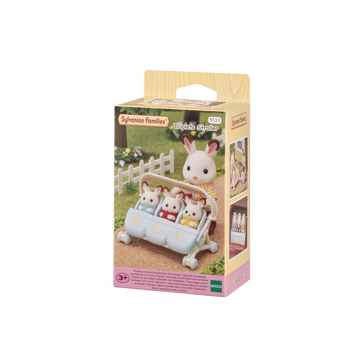Sylvanian families - passeggino per trigemini - SYLVANIAN FAMILIES