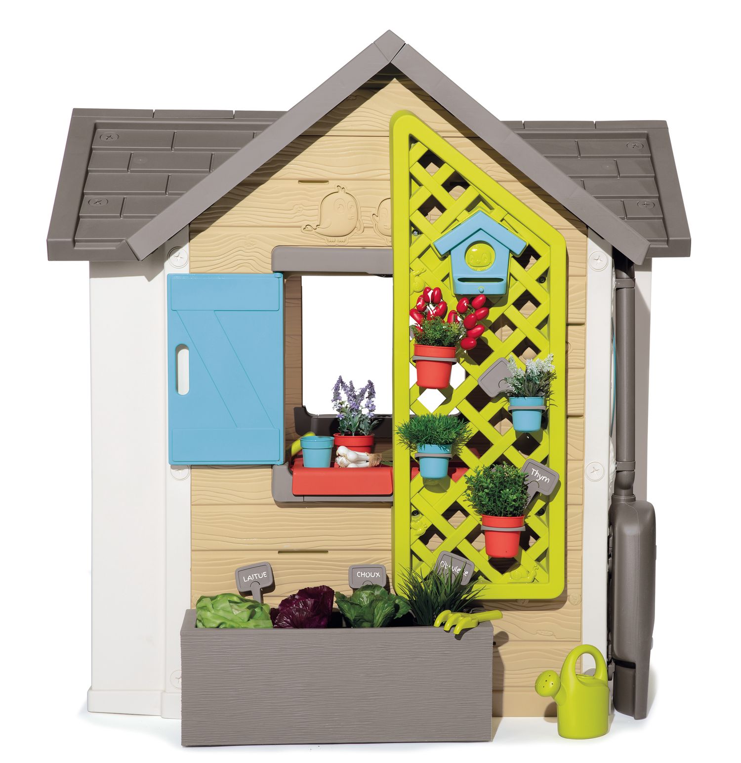 Smoby - garden house con accessori per il giardinaggio, 7600810405 - SMOBY