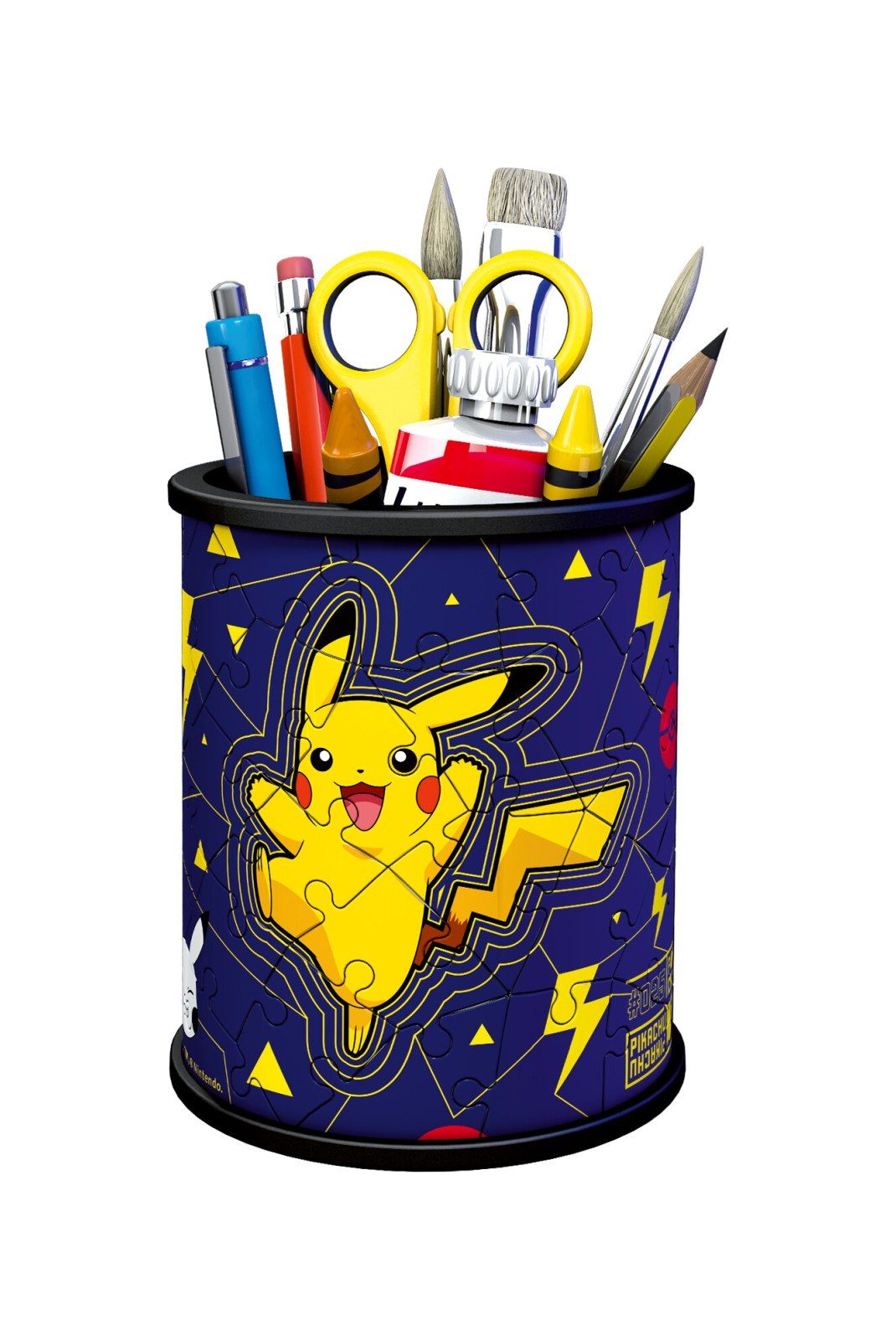 Ravensburger - 3d puzzle portapenne pokémon, 54 pezzi, 6+ anni - POKEMON, RAVENSBURGER, RAVENSBURGER 3D PUZZLE