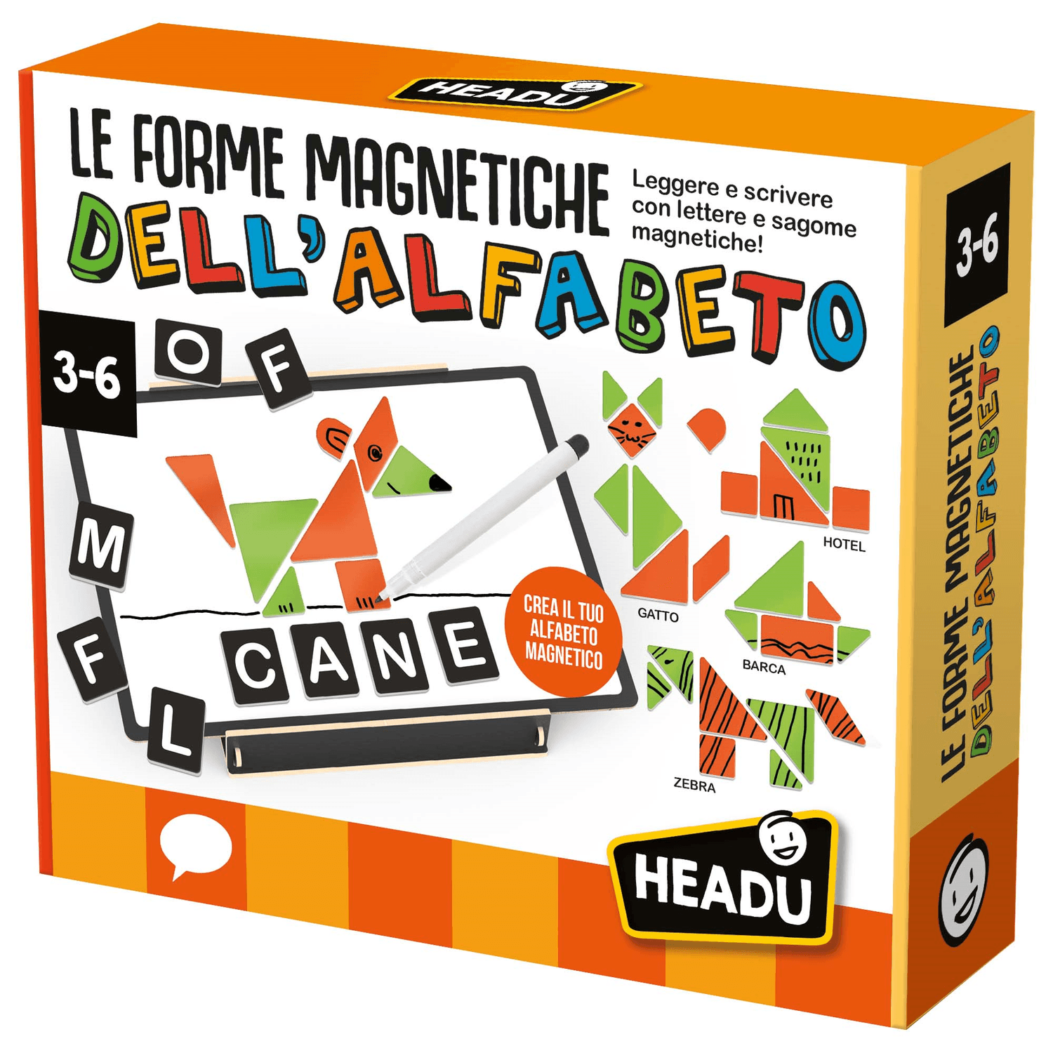 Headu - laboratorio magnetico leggo e scrivo - HEADU