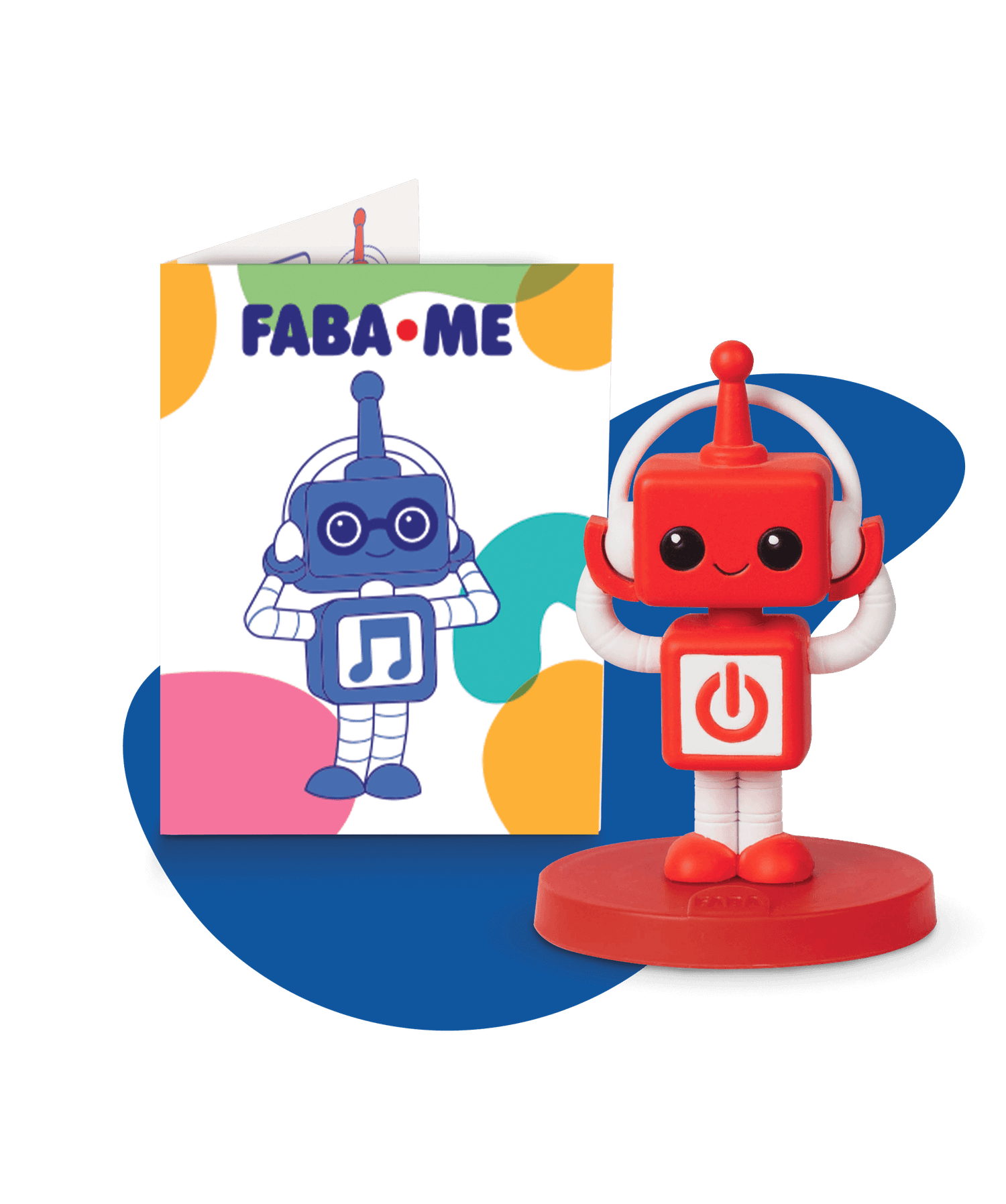 Personaggio sonoro faba - me rosso - FABA