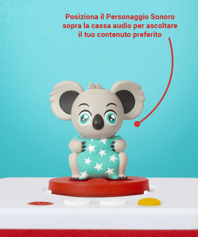 Personaggio sonoro faba le coccole della buonanotte - FABA