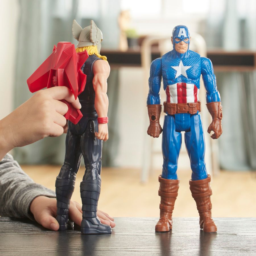 Hasbro avengers - thor (action figure 30 cm titan hero series blast gear) - Avengers, MARVEL