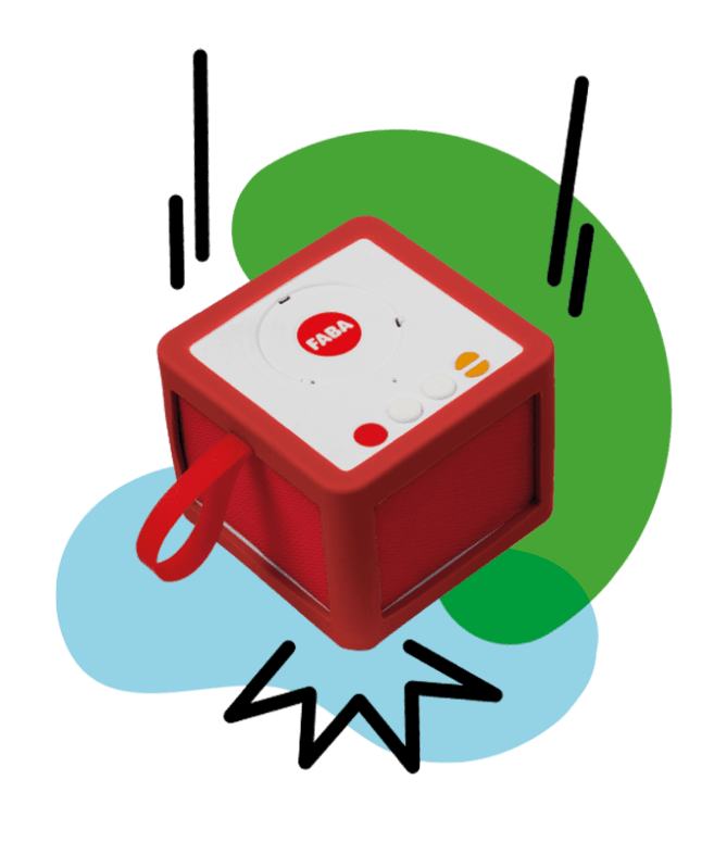 Guscio protettivo rosso - faba - FABA