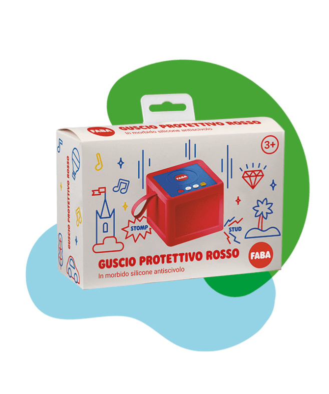 Guscio protettivo rosso - faba - FABA