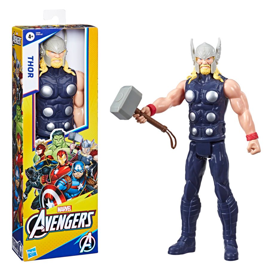 Hasbro avengers - thor (action figure 30 cm titan hero series blast gear) - Avengers, MARVEL