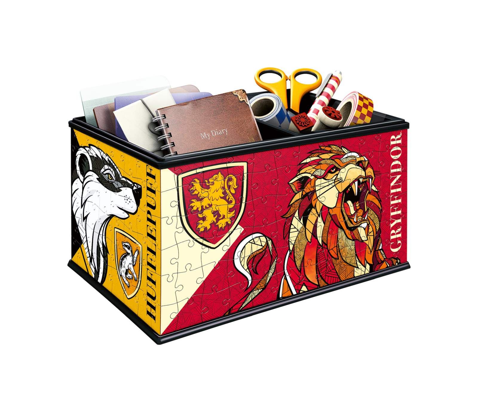 Ravensburger - 3d puzzle organizer da scrivania harry potter, 223 pezzi, 8+ anni - Harry Potter, RAVENSBURGER, RAVENSBURGER 3D PUZZLE