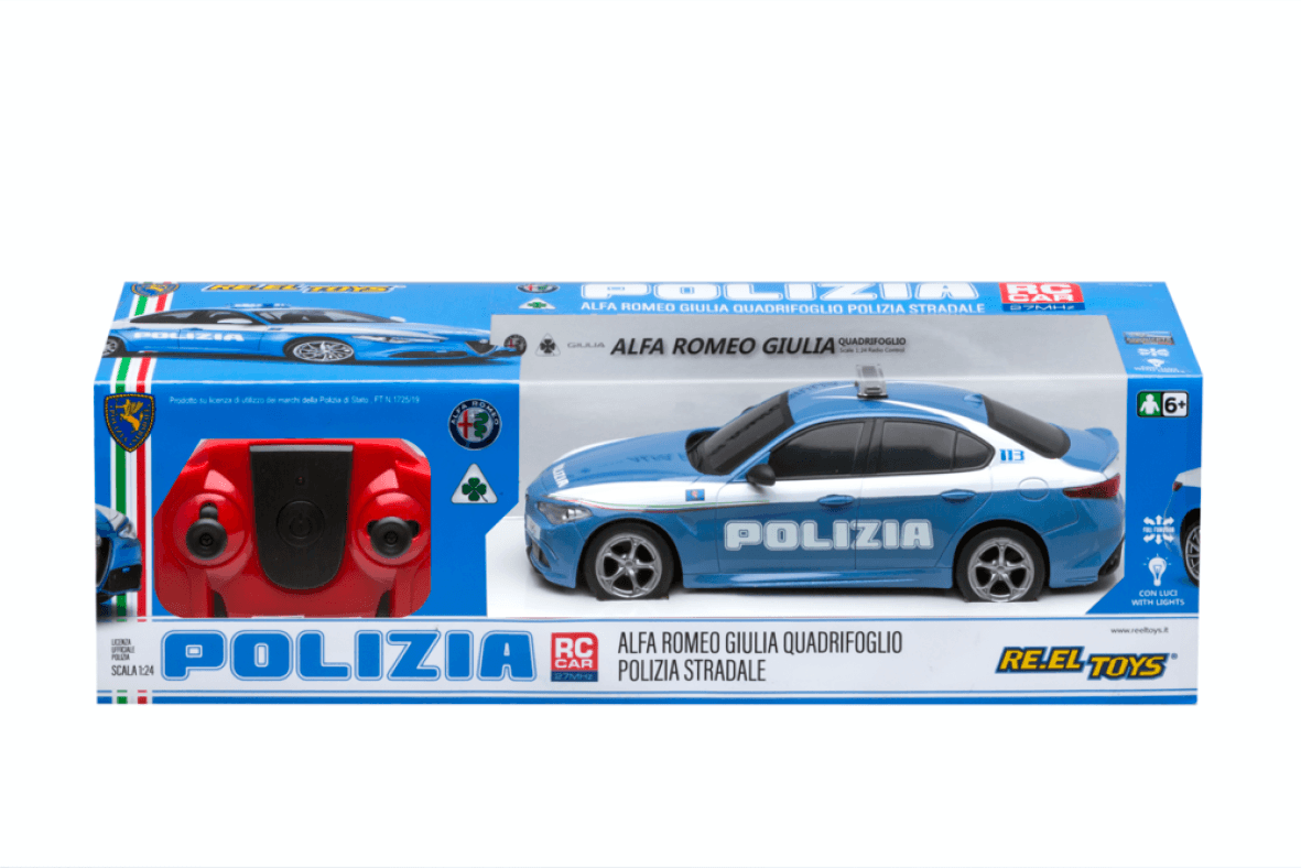 Alfa romeo giulia della polizia - ALFA ROMEO