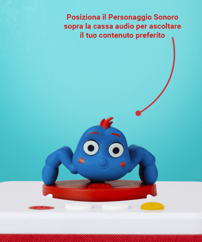 Personaggio sonoro let's sing together - faba - FABA