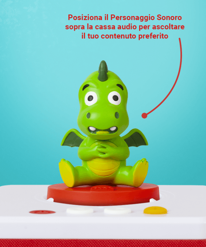 Personaggio sonoro la giostra delle emozioni - faba - FABA
