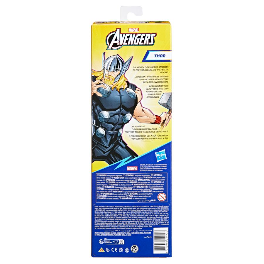 Hasbro avengers - thor (action figure 30 cm titan hero series blast gear) - Avengers, MARVEL