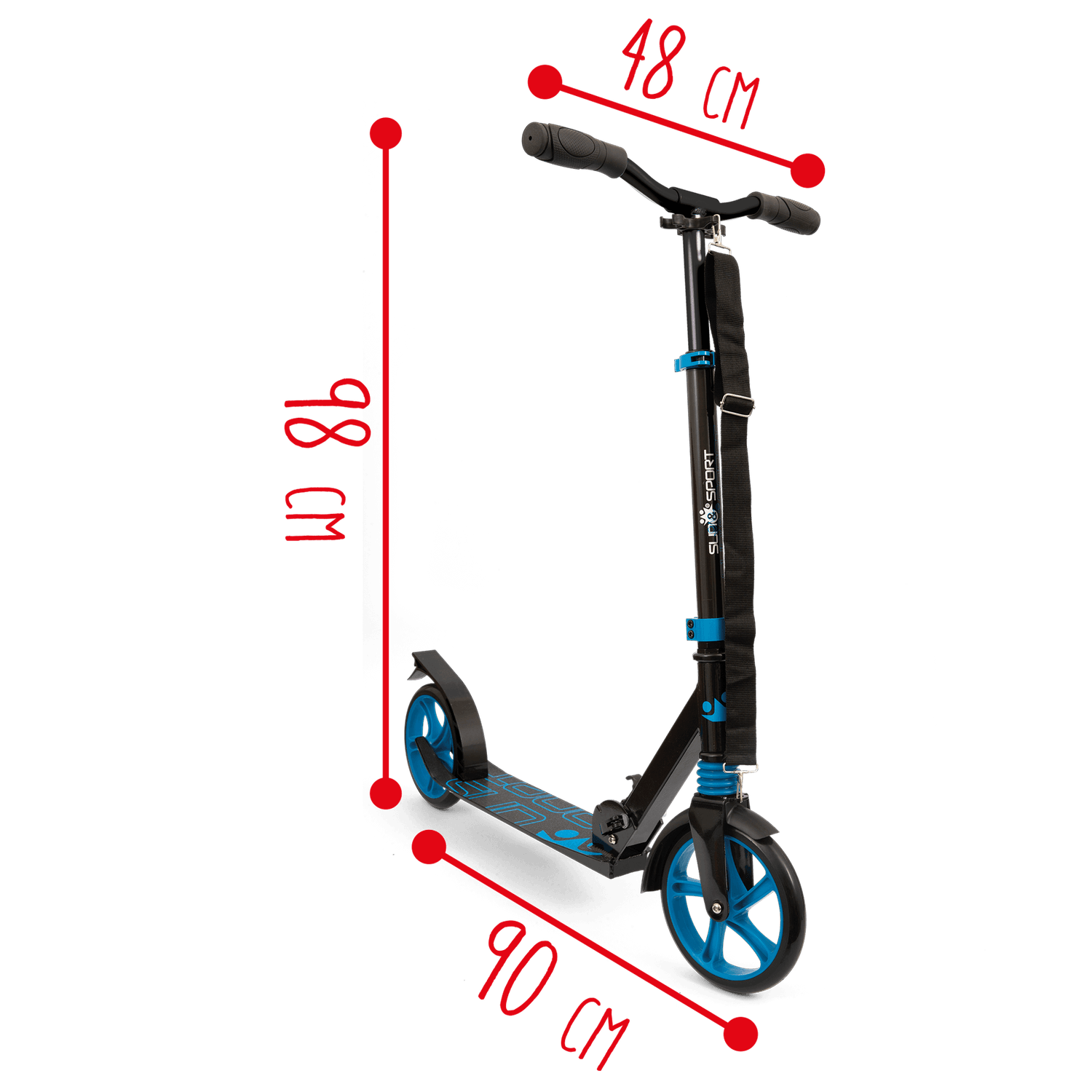 Urban scooter - monopattino 200mm - SUN&SPORT