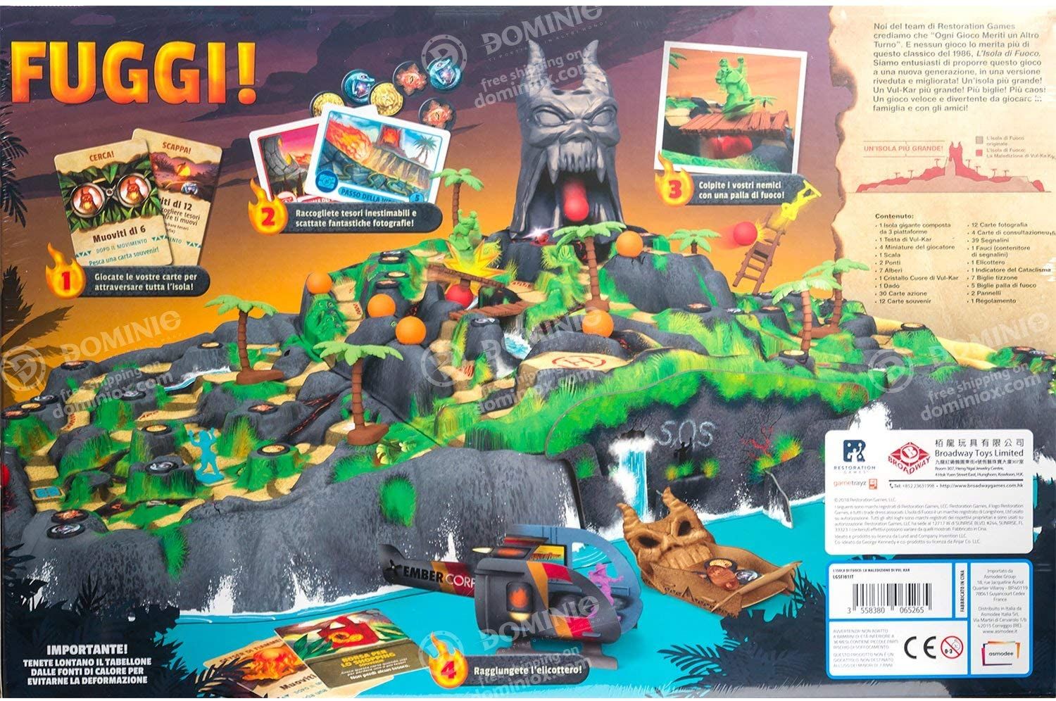 L'isola di fuoco - ASMODEE