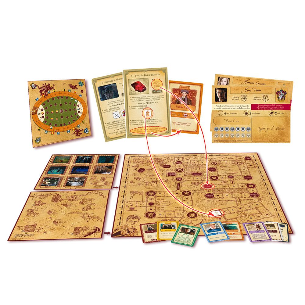 Harry potter: un anno a hogwarts - ASMODEE, Harry Potter