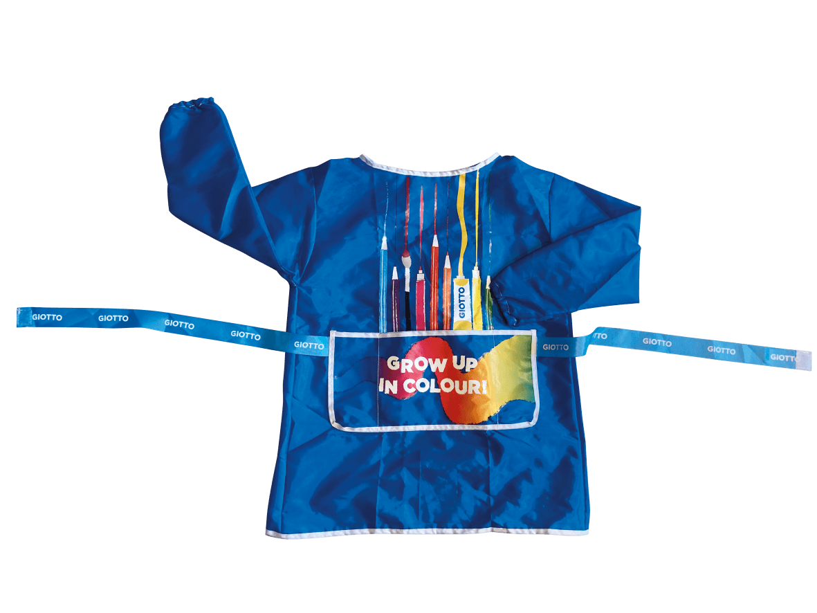 Grembiulino giotto con maniche - GIOTTO