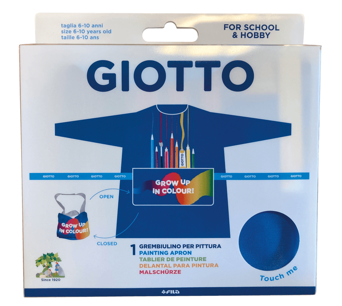 Grembiulino giotto con maniche - GIOTTO