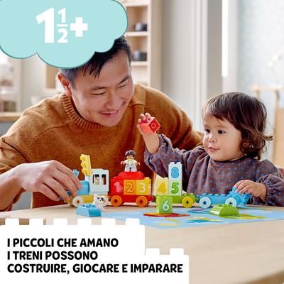 Lego duplo my first treno dei numeri giocattolo - impariamo a contare, giochi educativi per bambini dai 18 mesi in su, 10954 - LEGO DUPLO, Lego