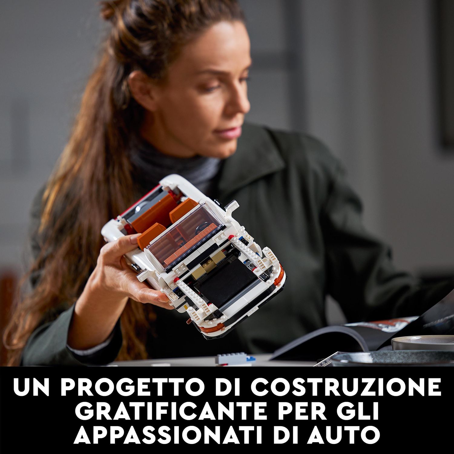 Lego creator expert porsche 911, set costruzioni per adulti, auto da corsa, modello da collezione turbo targa 2 in 1, 10295 - LEGO CREATOR EXPERT, Lego