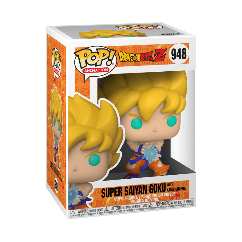 Pop animation: dragon ball z - goku con onda energetica - DRAGON BALL, FUNKO POP!