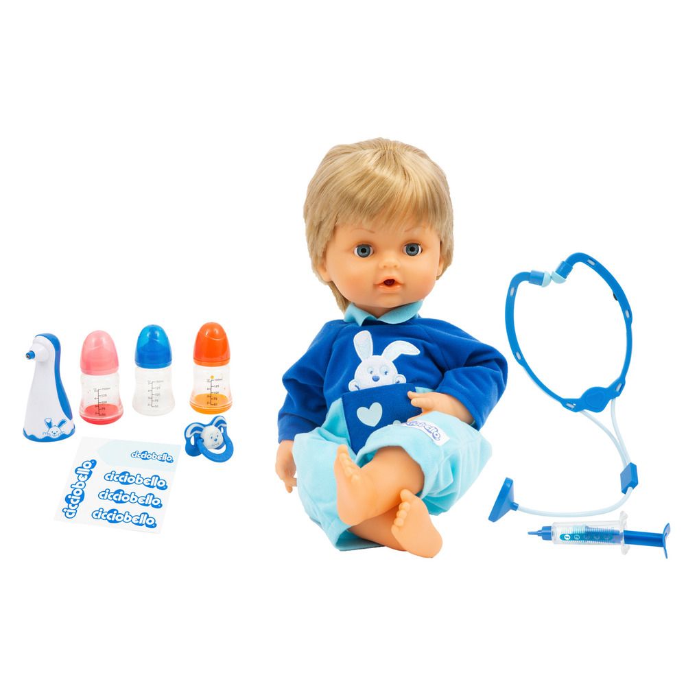 Cicciobello bua - un mondo di cure e affetto - guarisce con le tue coccole - GIOCHI PREZIOSI, Cicciobello