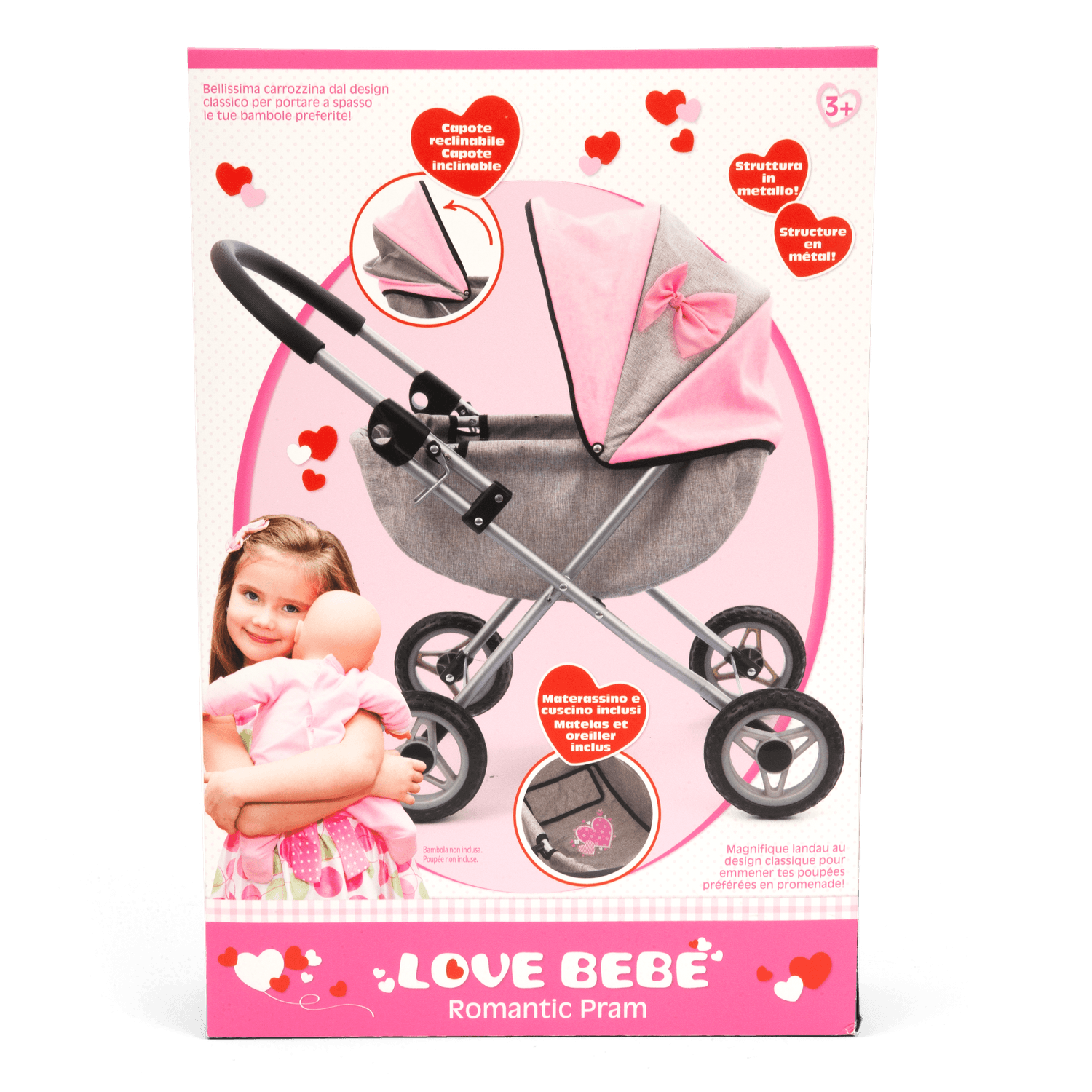 Carrozzina romantica - LOVE BEBÈ